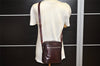 Authentic GUCCI GG Imprime Shoulder Cross Bag GG PVC Leather 233268 Brown 7537K