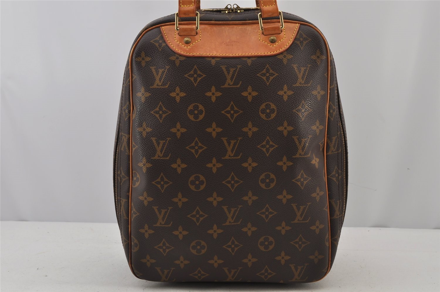 Authentic Louis Vuitton Monogram Excursion Hand Bag M41450 LV 7539J