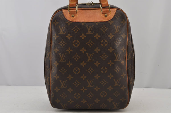 Authentic Louis Vuitton Monogram Excursion Hand Bag M41450 LV 7539J