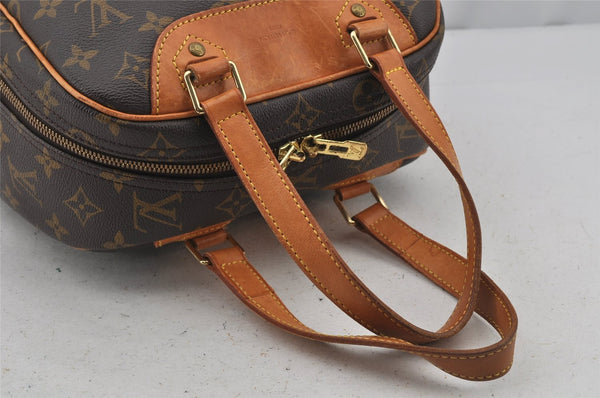 Authentic Louis Vuitton Monogram Excursion Hand Bag M41450 LV 7539J