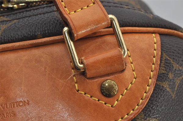 Authentic Louis Vuitton Monogram Excursion Hand Bag M41450 LV 7539J