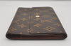 Authentic Louis Vuitton Monogram Porte Tresor International M61215 Wallet 7540I