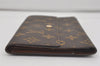 Authentic Louis Vuitton Monogram Porte Tresor International M61215 Wallet 7540I