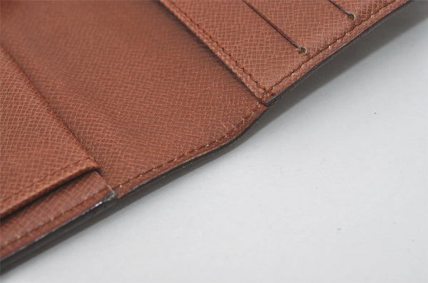 Authentic Louis Vuitton Monogram Porte Tresor International M61215 Wallet 7540I