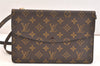 Auth Louis Vuitton Monogram Pochette Double Rabat Shoulder Bag M51815 LV 7540K