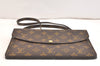 Auth Louis Vuitton Monogram Pochette Double Rabat Shoulder Bag M51815 LV 7540K