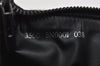 Authentic FENDI Zucchino Vintage Hand Bag Purse Canvas Leather Black 7541I