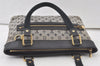 Authentic Louis Vuitton Monogram Mini Lucille PM Hand Bag Blue M92676 LV 7541K