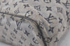 Authentic Louis Vuitton Monogram Mini Lucille PM Hand Bag Blue M92676 LV 7541K