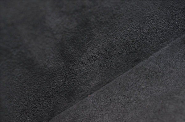 Authentic Louis Vuitton Epi Cannes Cosmetic Hand Bag Purse Black M48032 LV 7542I