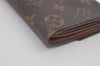 Auth Louis Vuitton Monogram Pochette Porte Monnaie Credit Wallet M61726 LV 7544I