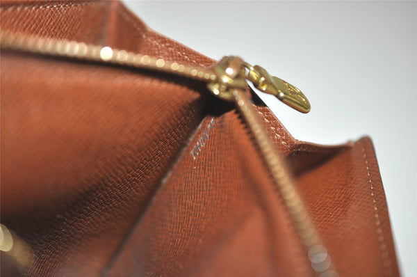 Auth Louis Vuitton Monogram Pochette Porte Monnaie Credit Wallet M61726 LV 7544I