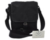 Authentic PRADA Nylon Leather Shoulder Cross Body Bag V167 Black 7544J