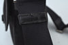 Authentic PRADA Nylon Leather Shoulder Cross Body Bag V167 Black 7544J