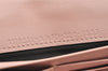 Authentic FENDI Zucca Mamma Baguette Long Wallet Purse Leather Light Pink 7544K