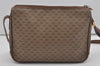 Authentic GUCCI Micro GG PVC Leather Shoulder Cross Body Bag Brown Junk 7546I