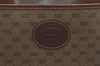 Authentic GUCCI Micro GG PVC Leather Shoulder Cross Body Bag Brown Junk 7546I
