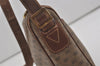 Authentic GUCCI Micro GG PVC Leather Shoulder Cross Body Bag Brown Junk 7546I