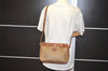 Authentic GUCCI Micro GG PVC Leather Shoulder Cross Body Bag Brown Junk 7546I