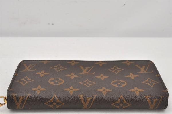 Authentic Louis Vuitton Monogram Zippy Wallet Long Purse Pink M41894 LV 7549K