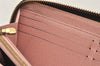 Authentic Louis Vuitton Monogram Zippy Wallet Long Purse Pink M41894 LV 7549K