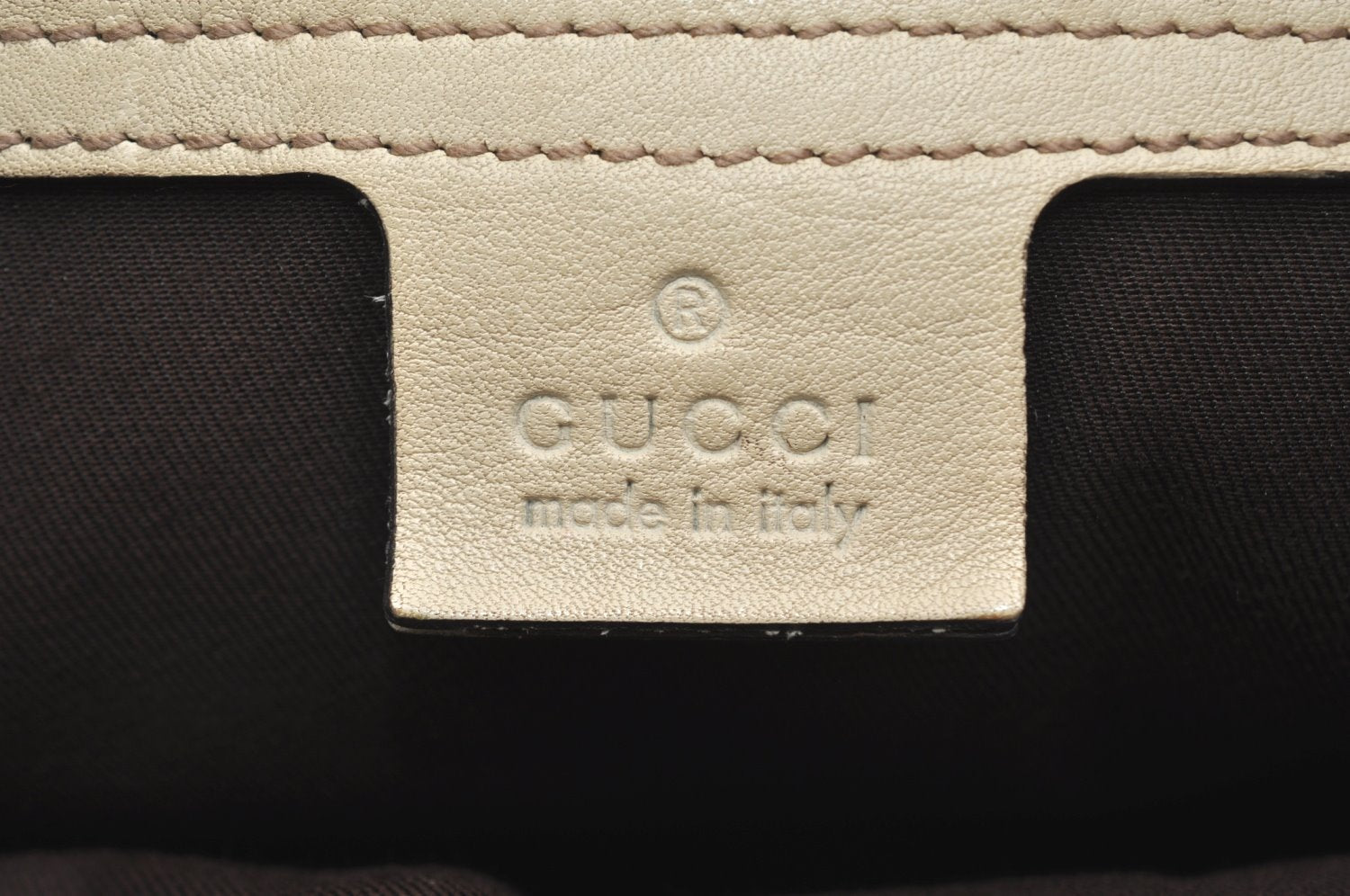 Authentic GUCCI GG Canvas Leather Shoulder Tote Bag Purse 145993 Brown 7550G