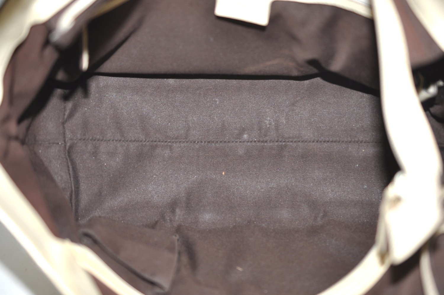 Authentic GUCCI GG Canvas Leather Shoulder Tote Bag Purse 145993 Brown 7550G