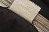 Authentic GUCCI GG Canvas Leather Shoulder Tote Bag Purse 145993 Brown 7550G