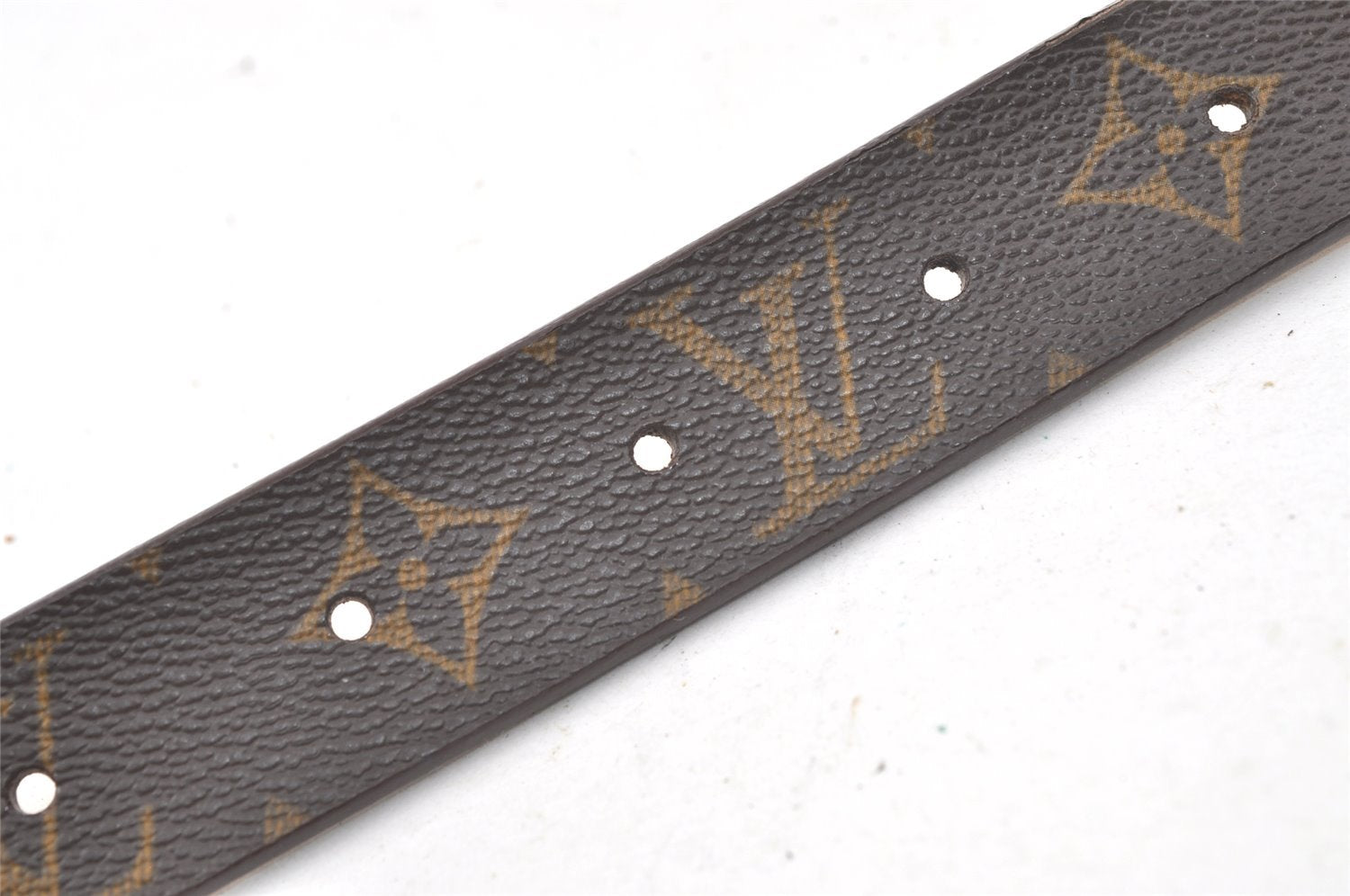 Auth Louis Vuitton Monogram Ceinture Carre 70cm 27.6