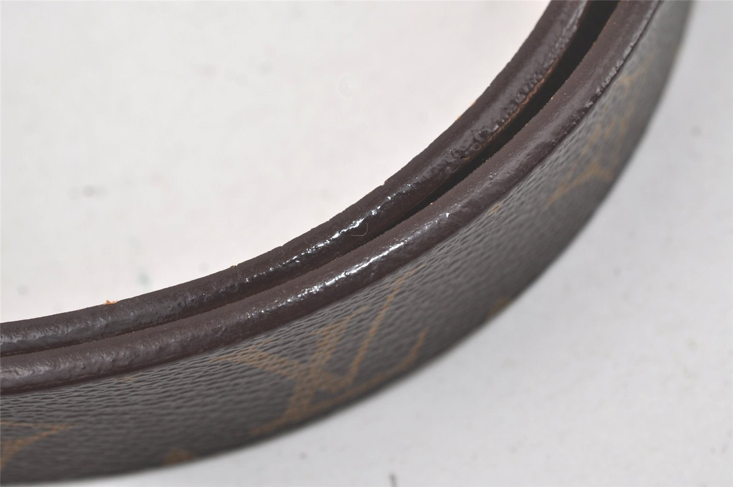 Auth Louis Vuitton Monogram Ceinture Carre 70cm 27.6