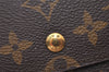 Authentic Louis Vuitton Monogram Porte Tresor International M61215 Wallet 7552I