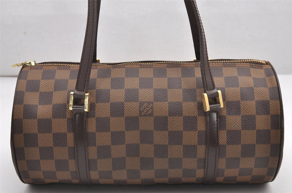 Authentic Louis Vuitton Damier Papillon 30 Hand Bag Purse N51303 LV 7553I