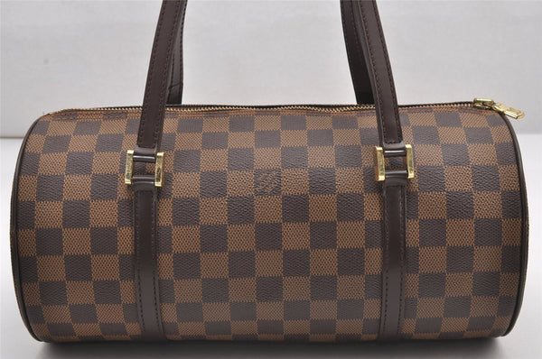 Authentic Louis Vuitton Damier Papillon 30 Hand Bag Purse N51303 LV 7553I