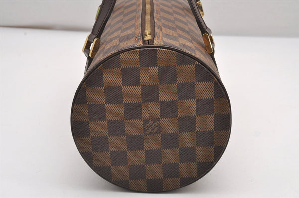 Authentic Louis Vuitton Damier Papillon 30 Hand Bag Purse N51303 LV 7553I