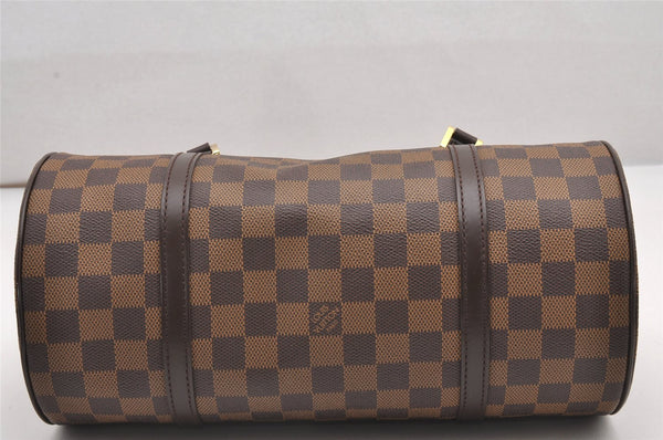 Authentic Louis Vuitton Damier Papillon 30 Hand Bag Purse N51303 LV 7553I
