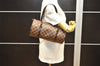 Authentic Louis Vuitton Damier Papillon 30 Hand Bag Purse N51303 LV 7553I