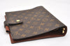 Authentic Louis Vuitton Monogram Agenda GM Notebook Cover R20106 LV 7553K