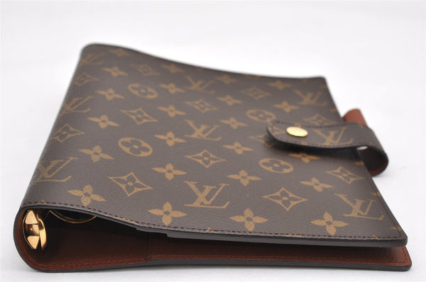 Authentic Louis Vuitton Monogram Agenda GM Notebook Cover R20106 LV 7553K