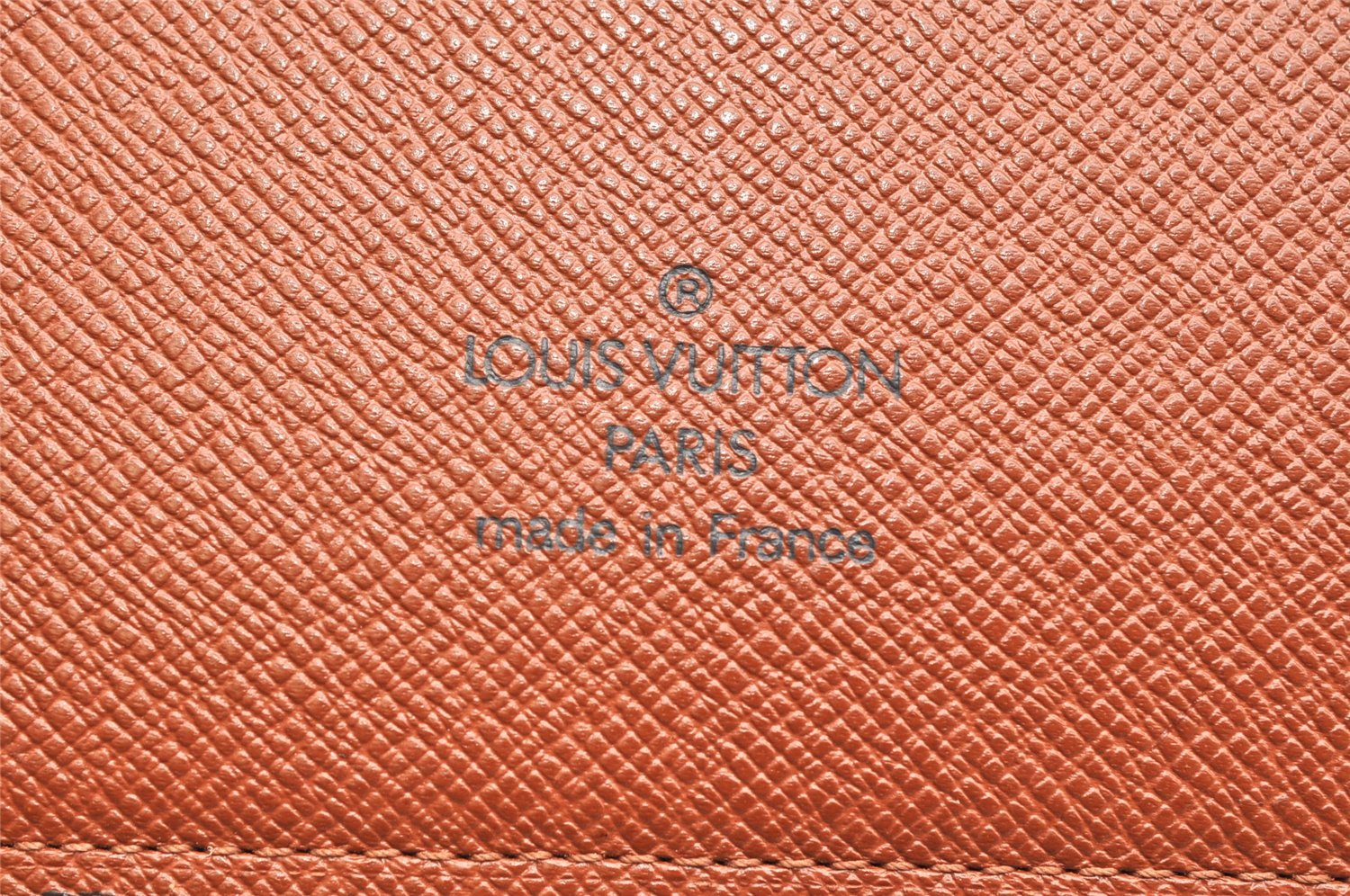 Authentic Louis Vuitton Monogram Agenda GM Notebook Cover R20106 LV 7553K