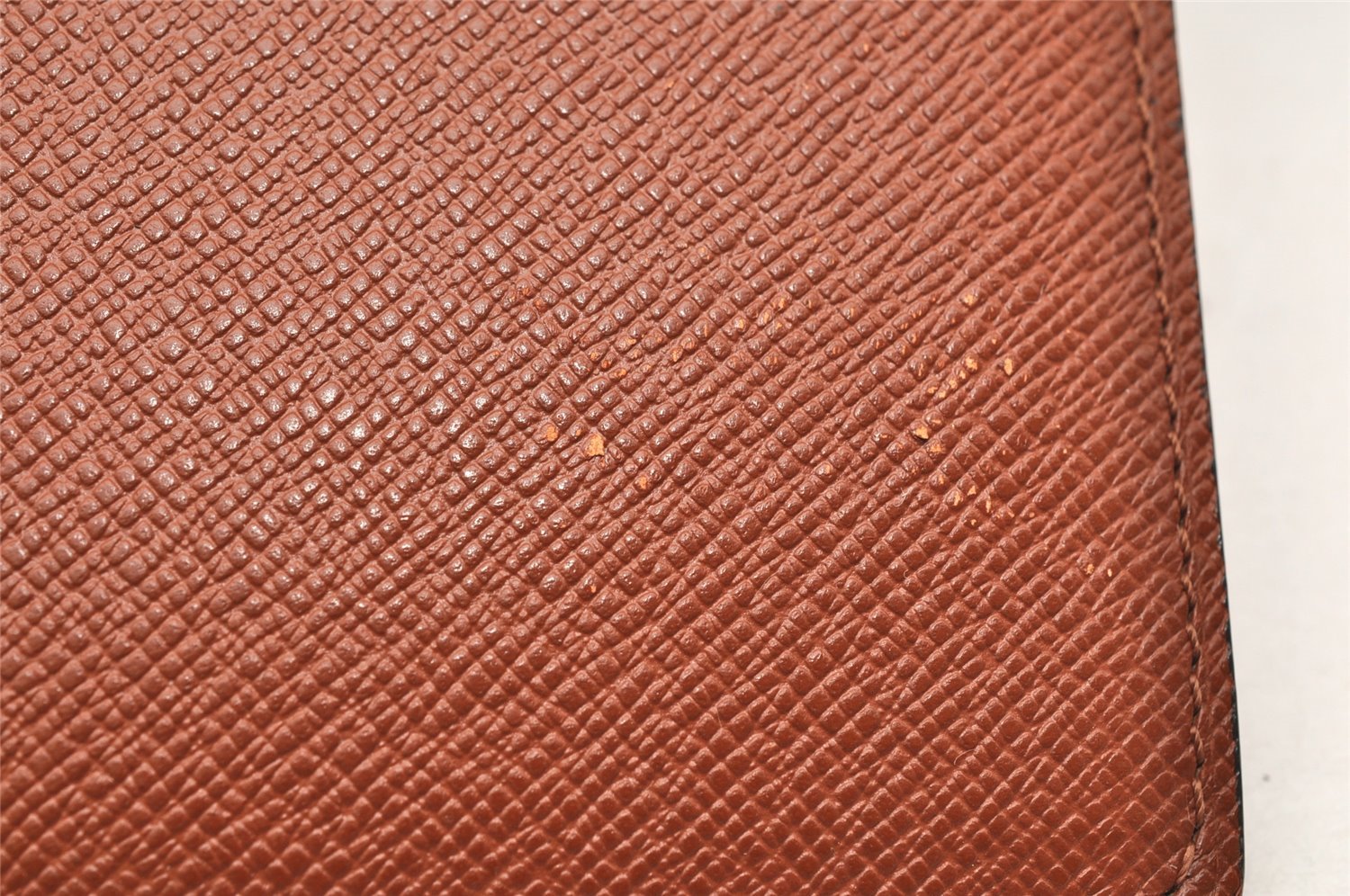 Authentic Louis Vuitton Monogram Agenda GM Notebook Cover R20106 LV 7553K