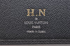 Authentic Louis Vuitton Taiga Agenda Bureau Notebook Cover Black R20409 LV 7554K