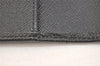 Authentic Louis Vuitton Taiga Agenda Bureau Notebook Cover Black R20409 LV 7554K