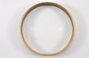 Authentic HERMES Email PM Bangle Anchor Motif Gold Black 7555K