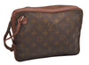 Authentic Louis Vuitton Monogram Pochette Sport Clutch Hand Bag Old Model 7556I