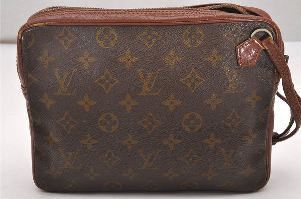 Authentic Louis Vuitton Monogram Pochette Sport Clutch Hand Bag Old Model 7556I