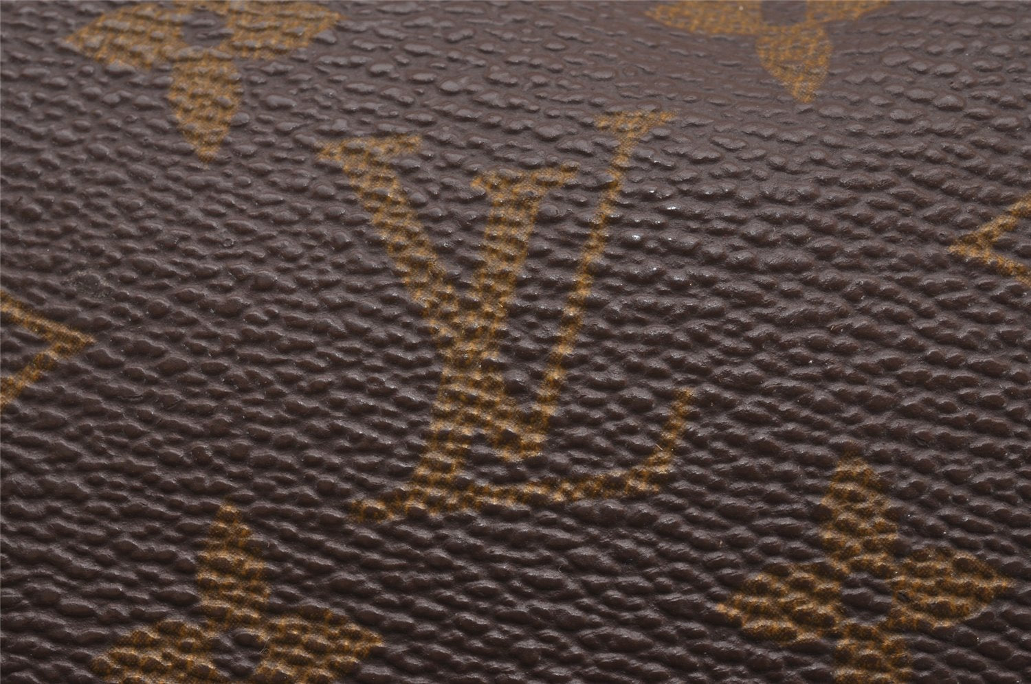 Authentic Louis Vuitton Monogram Pochette Sport Clutch Hand Bag Old Model 7556I