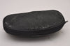 Authentic GUCCI Vintage Pouch Purse PVC Leather Black Junk 7557I