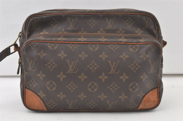 Authentic Louis Vuitton Monogram Nile Shoulder Cross Body Bag M45244 Junk 7559K