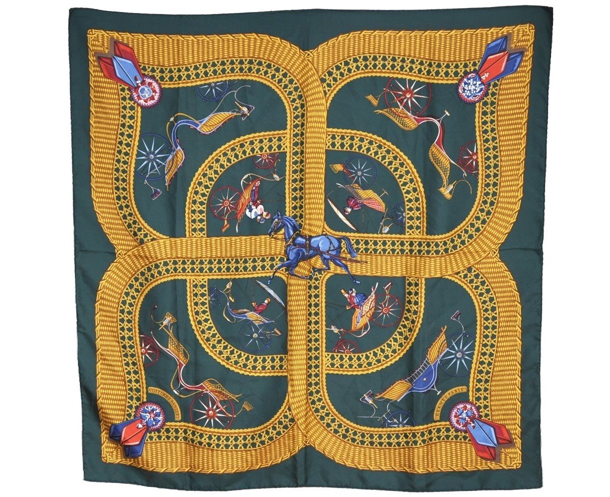 Authentic HERMES Carre 90 Scarf 