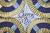 Authentic HERMES Carre 90 Scarf "Eperon d'or" Silk Navy Blue 7561I